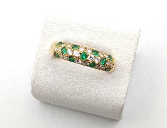 宝石買取 エメラルド 指輪 K18